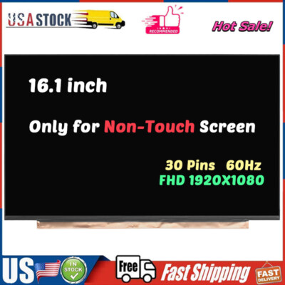 16.1'' for HP Victus 16-D0013DX 16-d0023dx LED LCD Non-Touch Screen Replacement