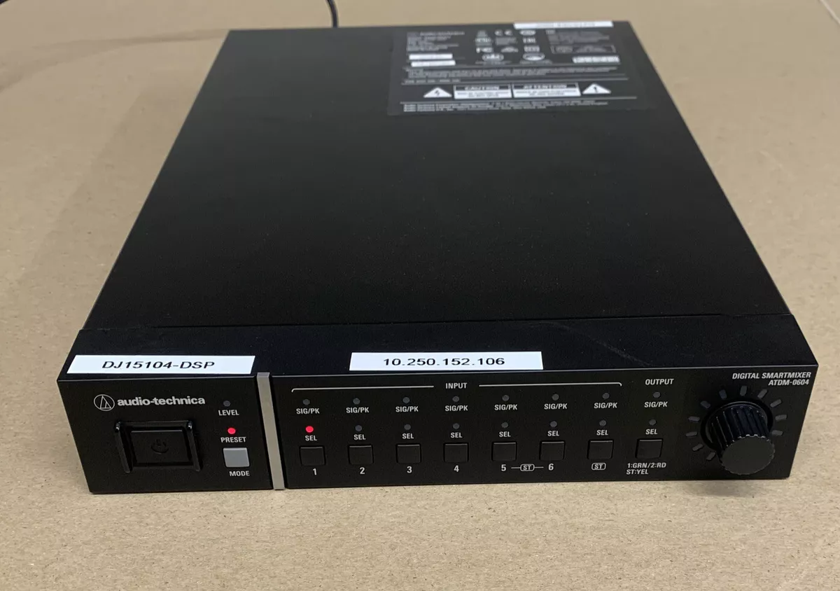 Audio-Technica ATDM-0604 Digital Smart Mixer | eBay