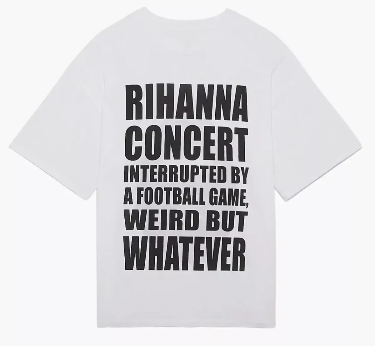 OFFICIAL Rihanna Fenty Superbowl LVII Surprise Tee Size M eBay