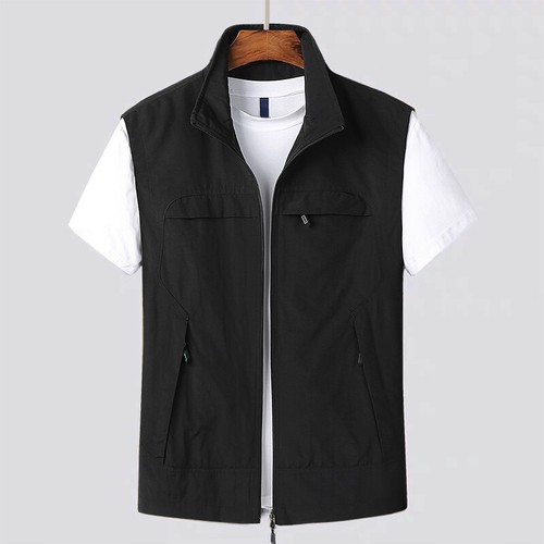 Mens Gilet Vest Casual Waistcoat Sleeveless Jacket Tops Hiking Outdoor Sports - Bild 8 von 16