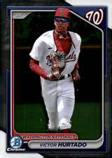 2024 Bowman Draft Chrome - #BDC-168 Victor Hurtado Nationals
