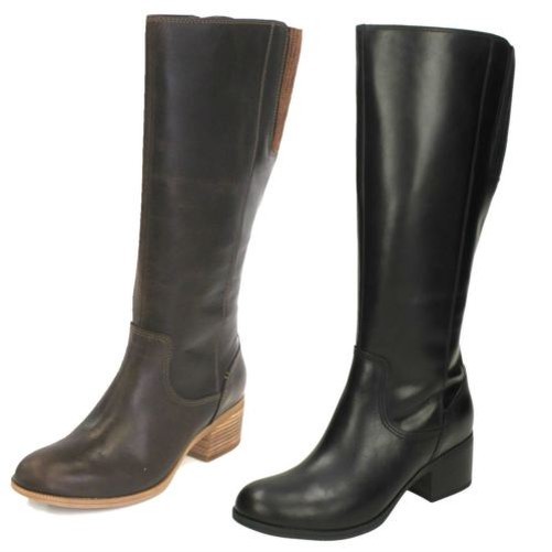 Femmes Clarks Bottes hauteur genou étiquette maypearl Violet Femmes Clarks Bottes hauteur genou étiquette étiquette étiquette maypearl Violet e10745