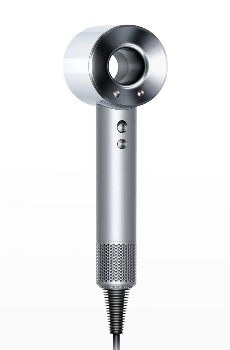 Dyson Supersonic Hair Dryer (White-Silver / Intelligent Heat Control for Shine)