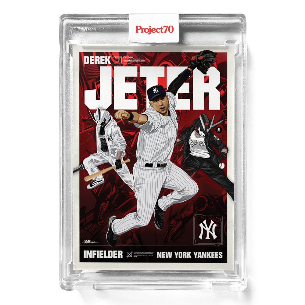 2021 Topps Project 70~1958 Derek Jeter #618~ By Quiccs PR:1,266