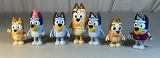 BLUEY and Friends Lot of 7 poseable Action Figures by Moose Enterprises