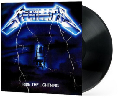 Metallica-Ride The Lightning-Vinyl LP Album-180 Gram-Remastered-Lt