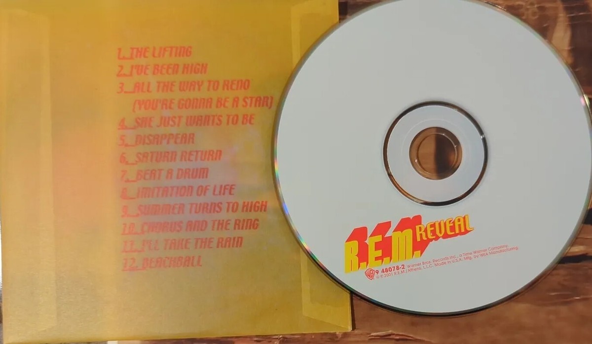 R.E.M. / Reveal 廃盤 USオリジナル盤 R.E.M. 'Reveal' CD 2001 US Limited Edition Disc in Paperback
