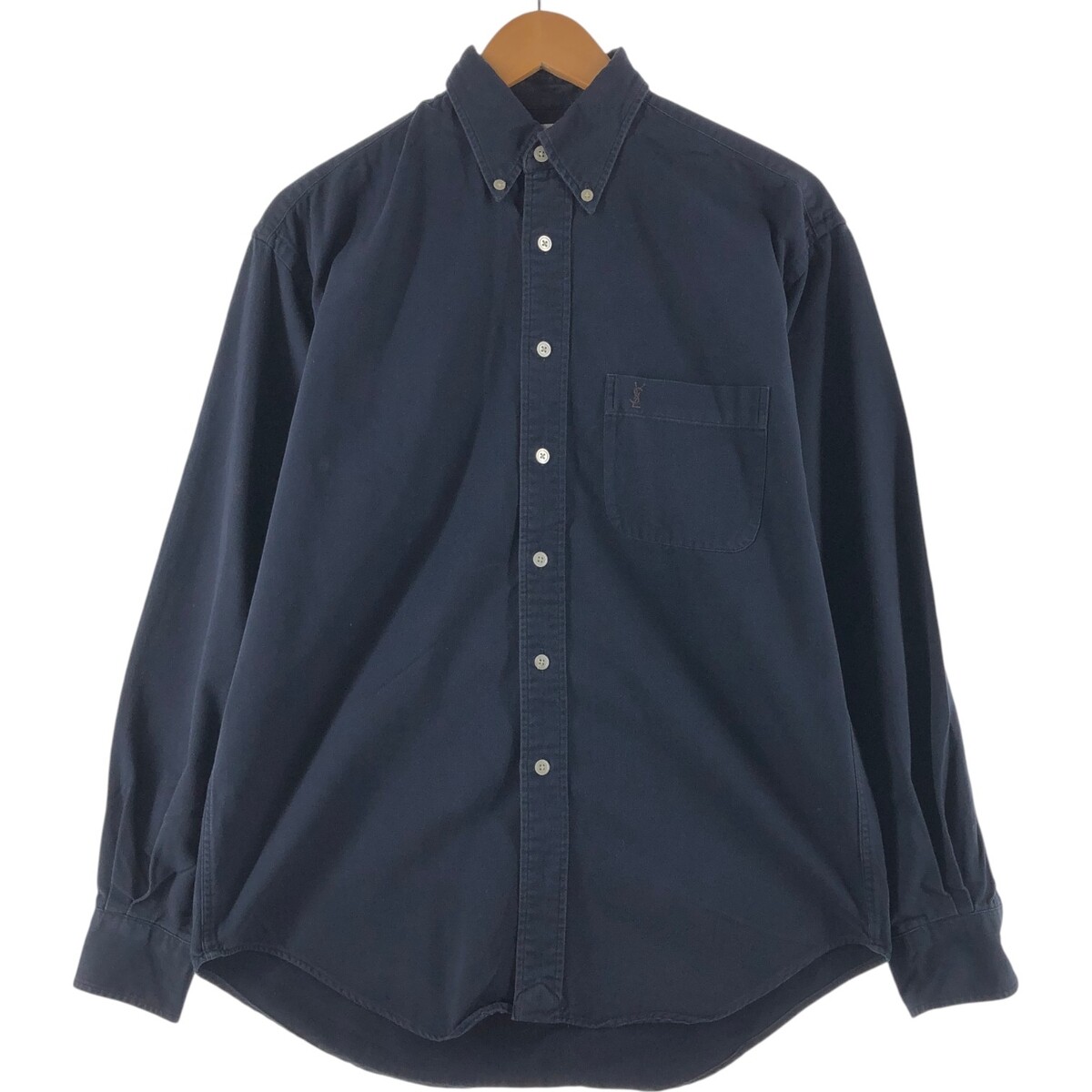 Yves Saint Laurent POUR HOMME Camicia Uomo Manica Lunga con Bottoni Taglia S e...