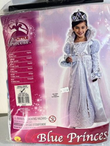 Princess Dress Small 4-6 Blue Rubies 883651 Girls Halloween Cosplay