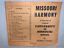 thumbnail 1  - Vintage 1928 UNIVERSITY of MISSOURI Songs Sheet Music MISSOURI HARMONY Songbook 