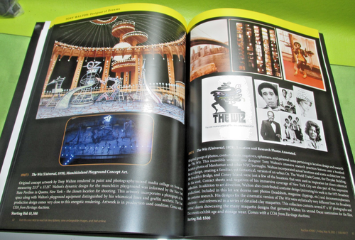 Tony Walton Heritage Auctions Catalog! - Mary Poppins The Wiz Julie Andrews NEW! - Picture 4 of 6