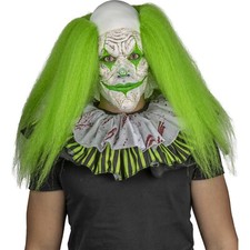 Ghoulish Productions Green Clown Face Special FX Make Up Horror Halloween