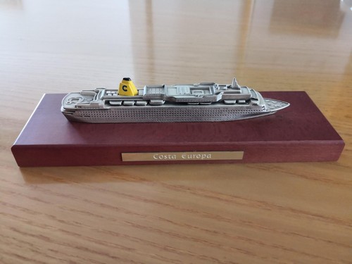 MODELLINO MODEL SHIP NAVE COSTA EUROPA - COSTA CLUB - COSTA CROCIERE - Foto 3 di 7