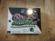 NINJA SQUIRRELS Game of Color Matching Nut Snatching Fun 100% Complete Age 7+