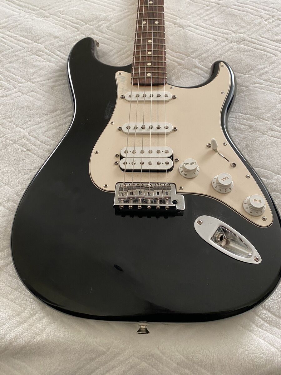 Fender Stratocaster 2006 HSS Black MIM 60th Anniversary | eBay Fender Stratocaster 2006 HSS Black MIM 60th Anniversary | eBay