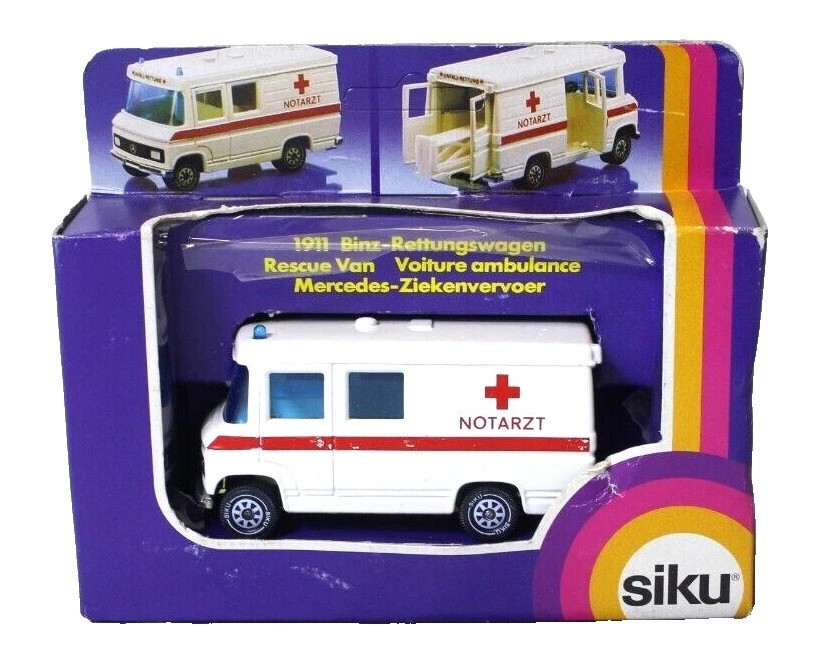 Mercedes-Benz SIKU ambulancias Diecast y de juguete