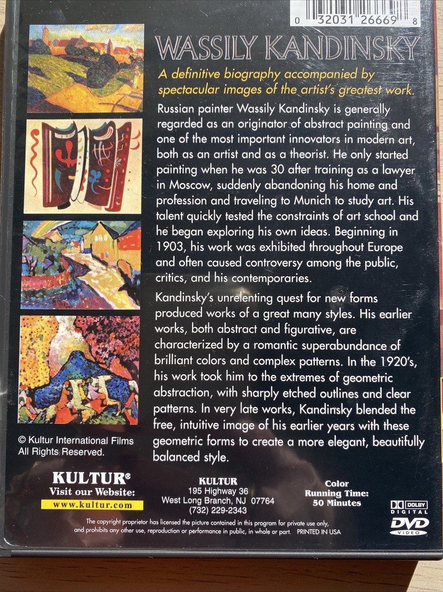 Artists Of The 20th Century - Wassily Kandinsky - DVD