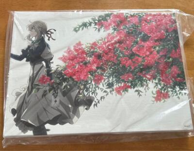 Violet Evergarden Official Fan Art Book Canvas Art Unused