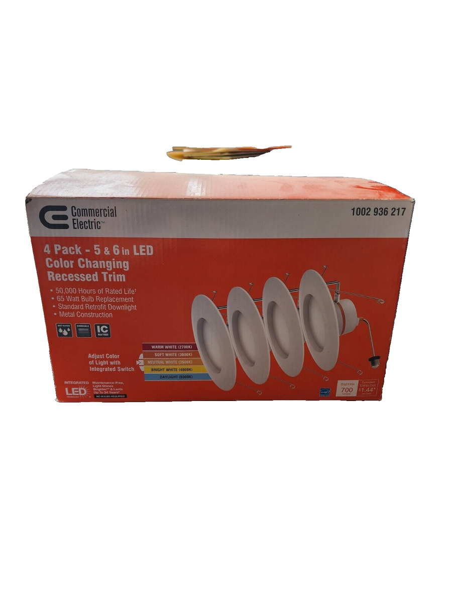 Commercial Electric 5 Recessed Lighting Kit