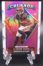 Ja’Marr Chase Rookies and Stars /75 Pink Crusade  SSP Bengals 🔥🔥RC Rookie