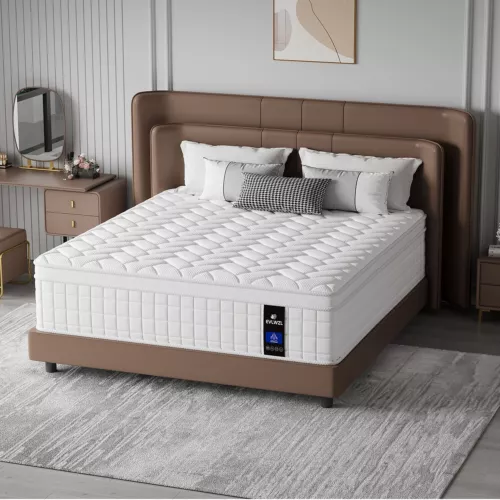 12''10'' Gel Memory Foam Mattress Hybrid InnerSpring Twin Full Queen King Size