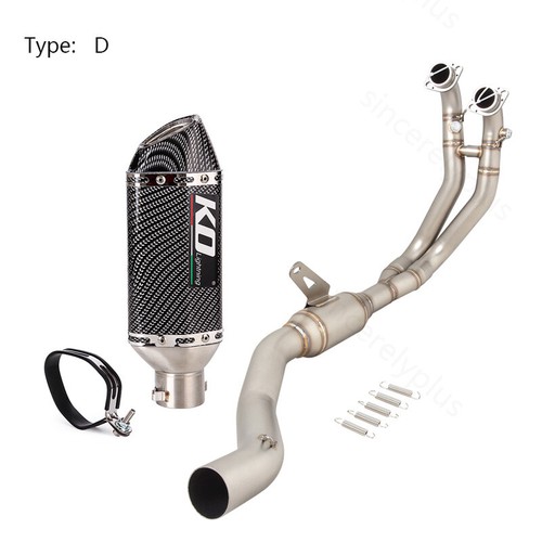 Full Exhaust System Front Pipe Muffler For Aprilia RS660 TUONO660 2021-2025 - Picture 5 of 15