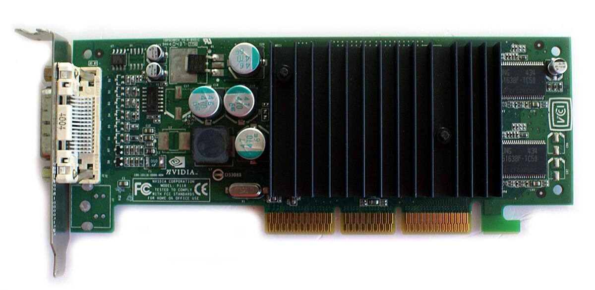 Dell Nvidia P118 N11071 Video Card G0170 AGP DVI | eBay Dell Nvidia P118 N11071 Video Card G0170 AGP DVI | eBay