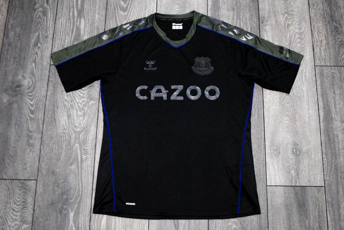 HUMMEL FC EVERTON 2020/21 TRAINING SOCCER FOOTBALL KIT SHIRT JERSEY SIZE  MENS L