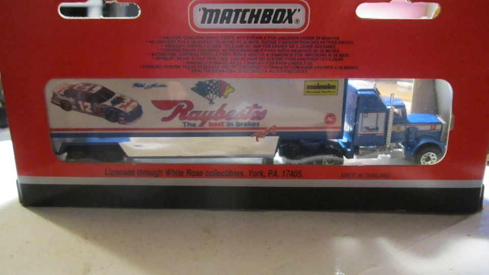 Matchbox Super Star Camion ,# 12 Capanna Stricklin Raybestos Edizione Limitata - Immagine 3 di 3