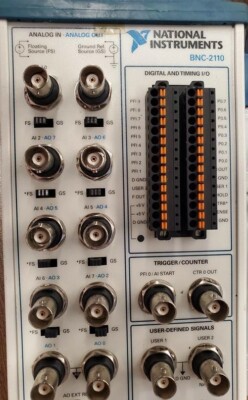 NI BNC-2110 w/ 1M 184749C and .1M 183569C-01