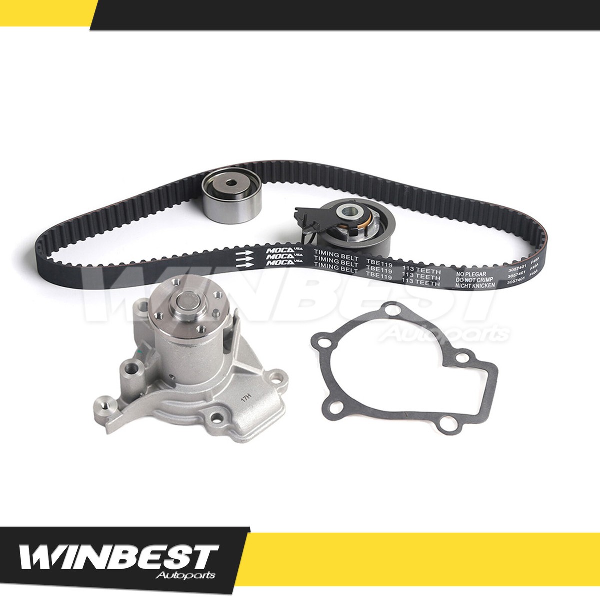 Timing Belt Kit Water Pump for 07-10 Hyundai Elantra 06-10 Kia