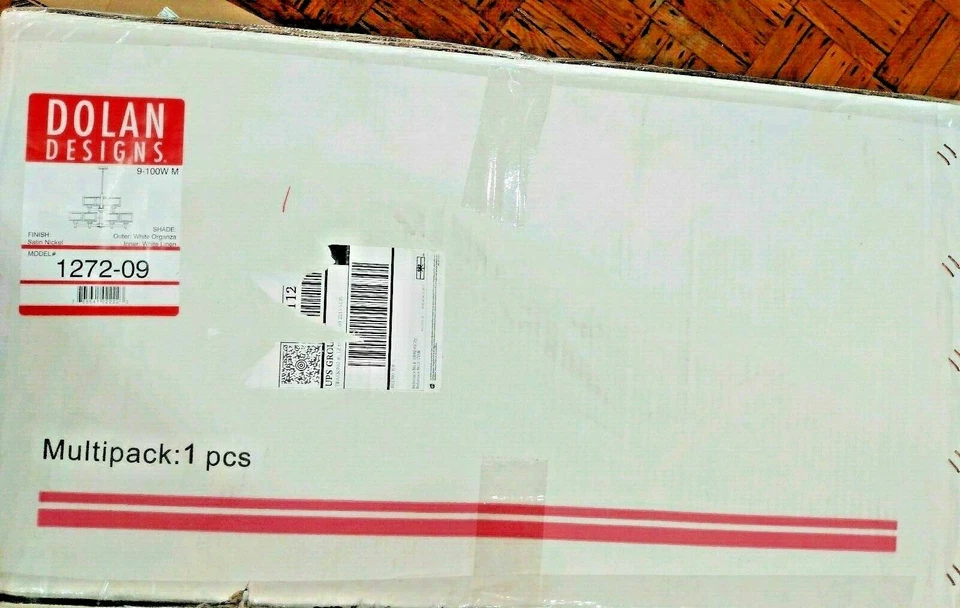 Lámpara de araña Dolan Designs 1272-09 Signature - níquel satinado Foto 2 de 4