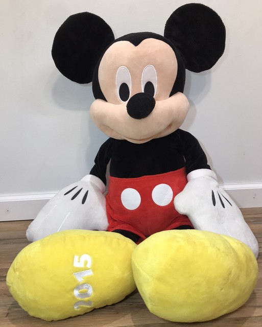Large Mickey Mouse Disney Plush Stuffed Animal Just Play Collectible Retired 15 | eBay