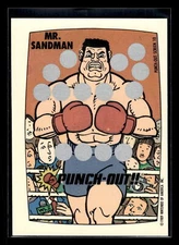 1989 Topps Nintendo Game Packs #10 Mr. Sandman Punch Out Screen 10 NES