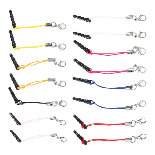 15 Pcs Mobilfunkanhängerseil Karabinerverschluss Schnur Handy-Anhängerband - 第 11/12 張圖片