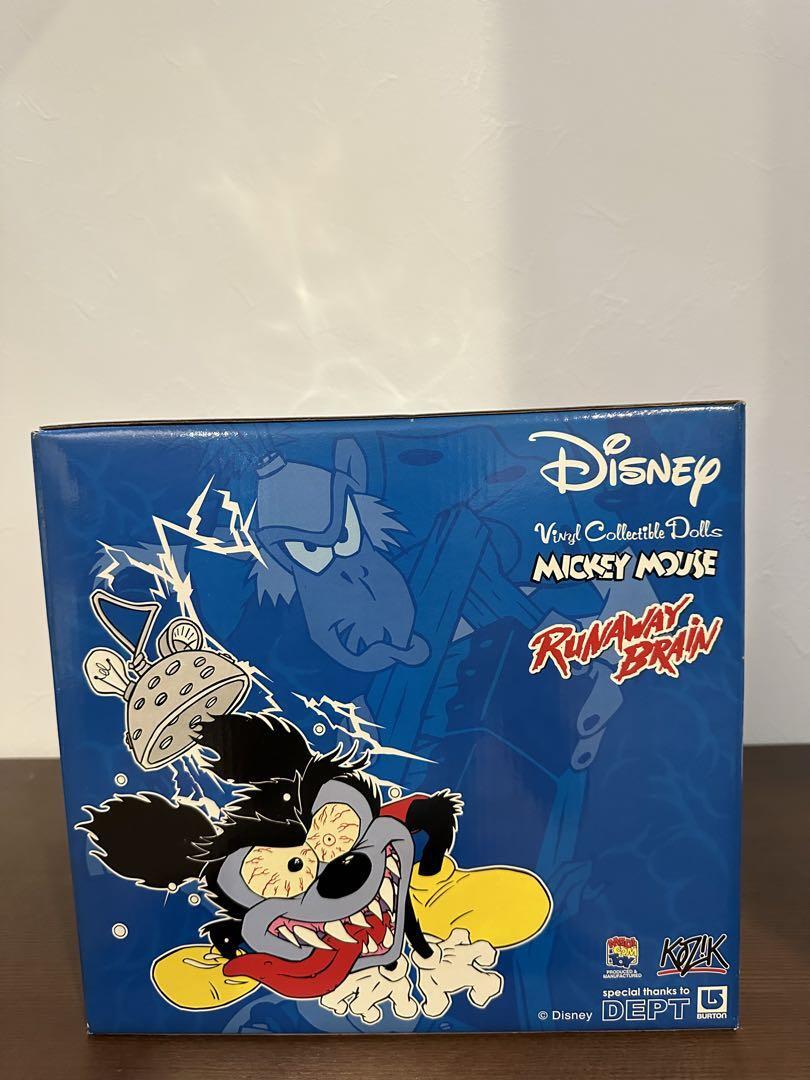 Medicom Toy × KOZIK × Disney Mickey Mouse RUNAWAY BRAIN
