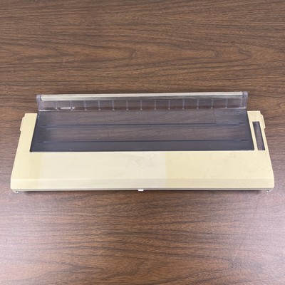 OKI Microline 395 Dot Matrix Wide Format Printer Clear Plastic Top Cover