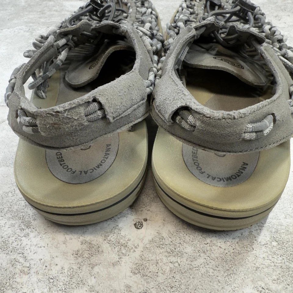 Keen Uneek туфли мужской размер 10,5 серый анатомический стельки Sport сандалии открытый - Изображение 4 из 4