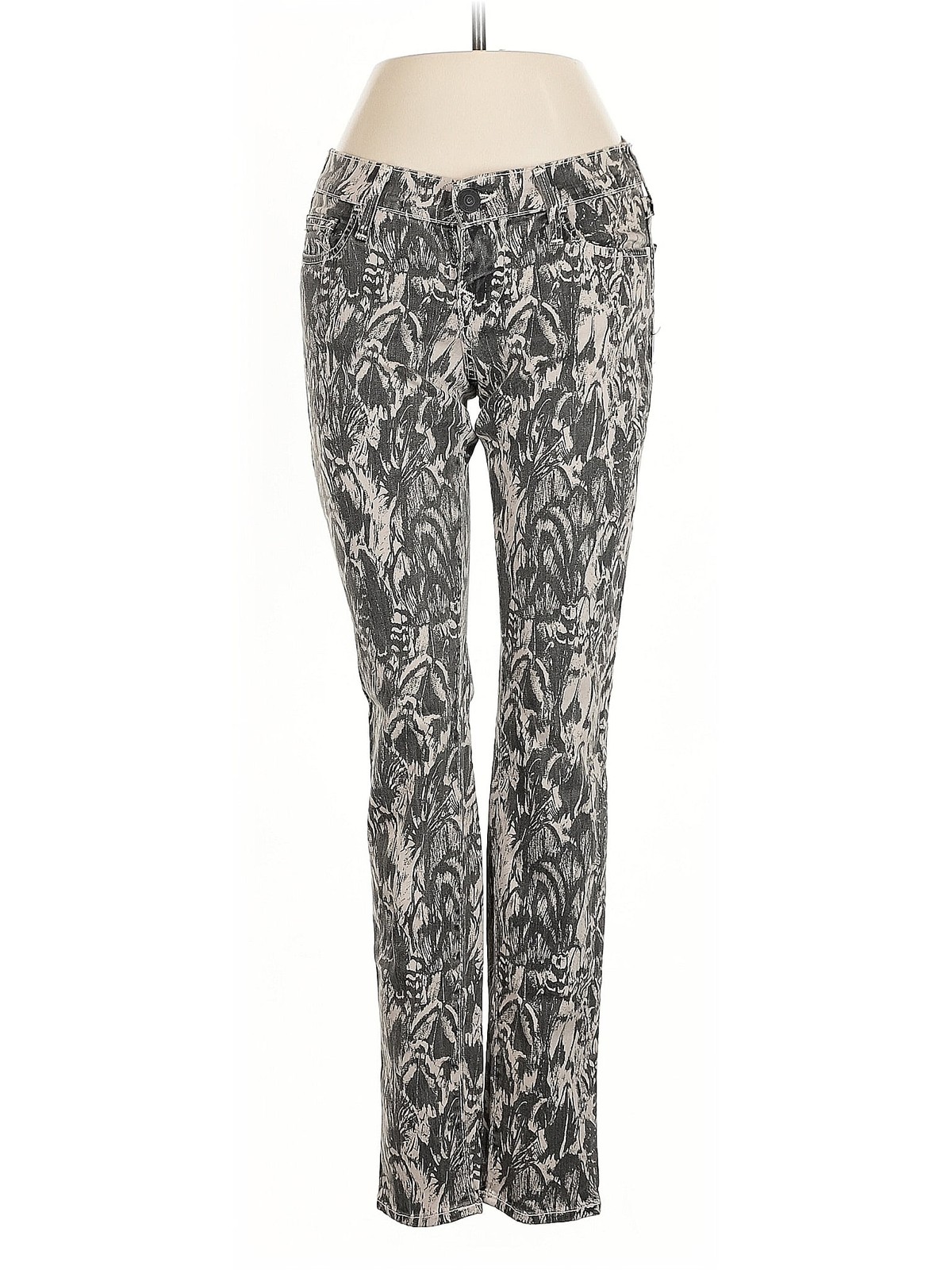 True Religion Women Silver Jeans 24W