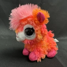 Coco Surprise Plush Neon Juno LLama Only Stuffed Animal 6” Bright Pink Color