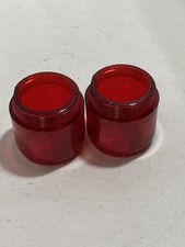 SIEMENS 52RA5P2 PUSHBUTTON LENS RED LOT OF 2 NNB