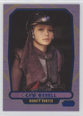 2012 Topps Star Wars Galactic Files Blue 103/350 Zam Wesell #42 2k3