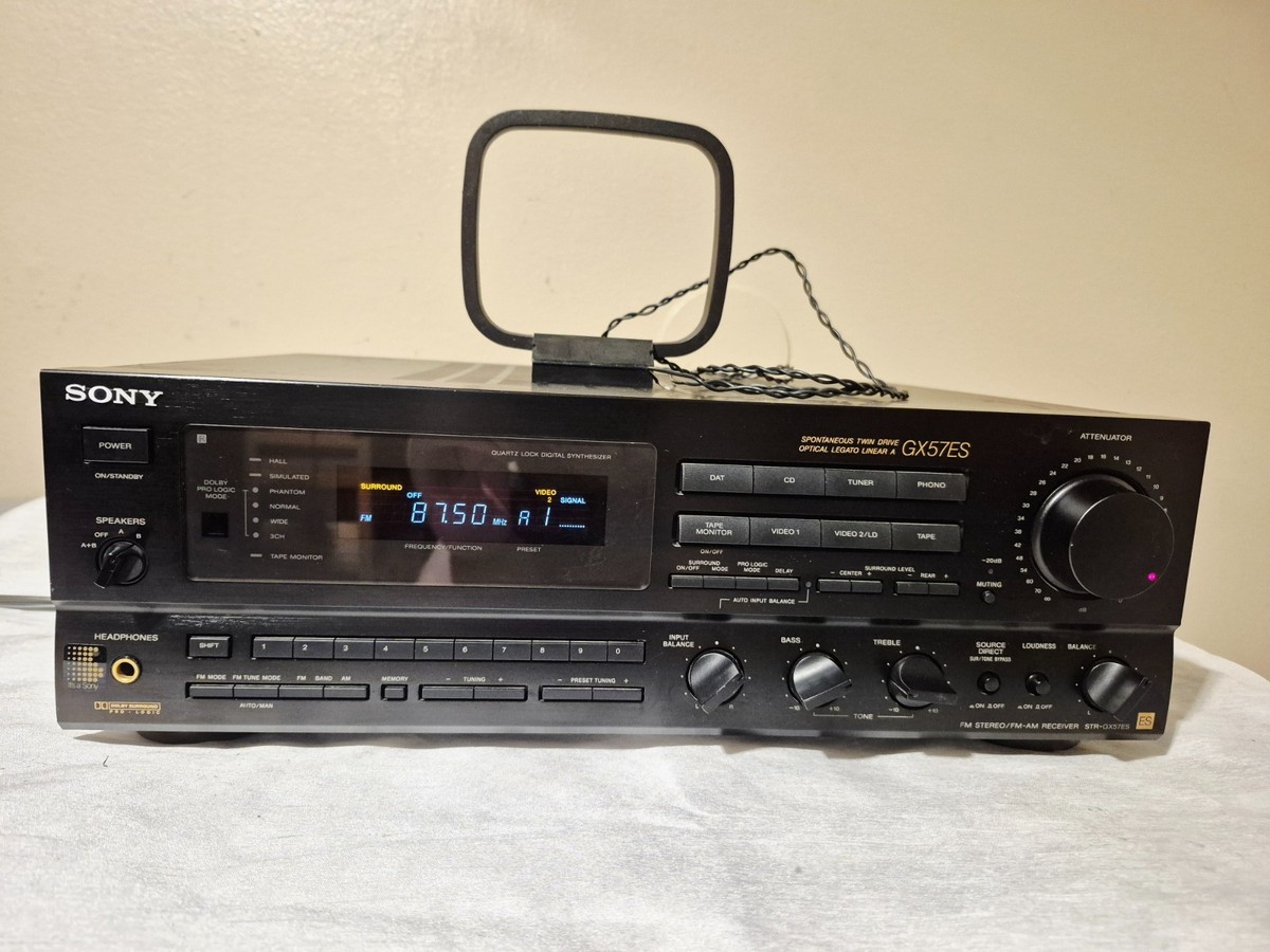 Sony STR-GX57ES AM/FM Stereo Audio Video Receiver No Remote Fully
