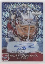 2020 Skybox Metal Universe Intimidation Nation Gold Philipp Grubauer Auto 0gn4