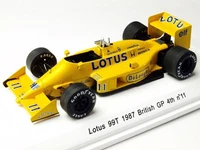 Spark R70182 1:43 Lotus 99T #11 4. Gp British 1987 S. Nakajima Neu