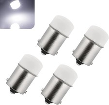 4 Pcs 1156 Led Turn Signal Lights 3014-9smd Super Bright 1156 Bulb White
