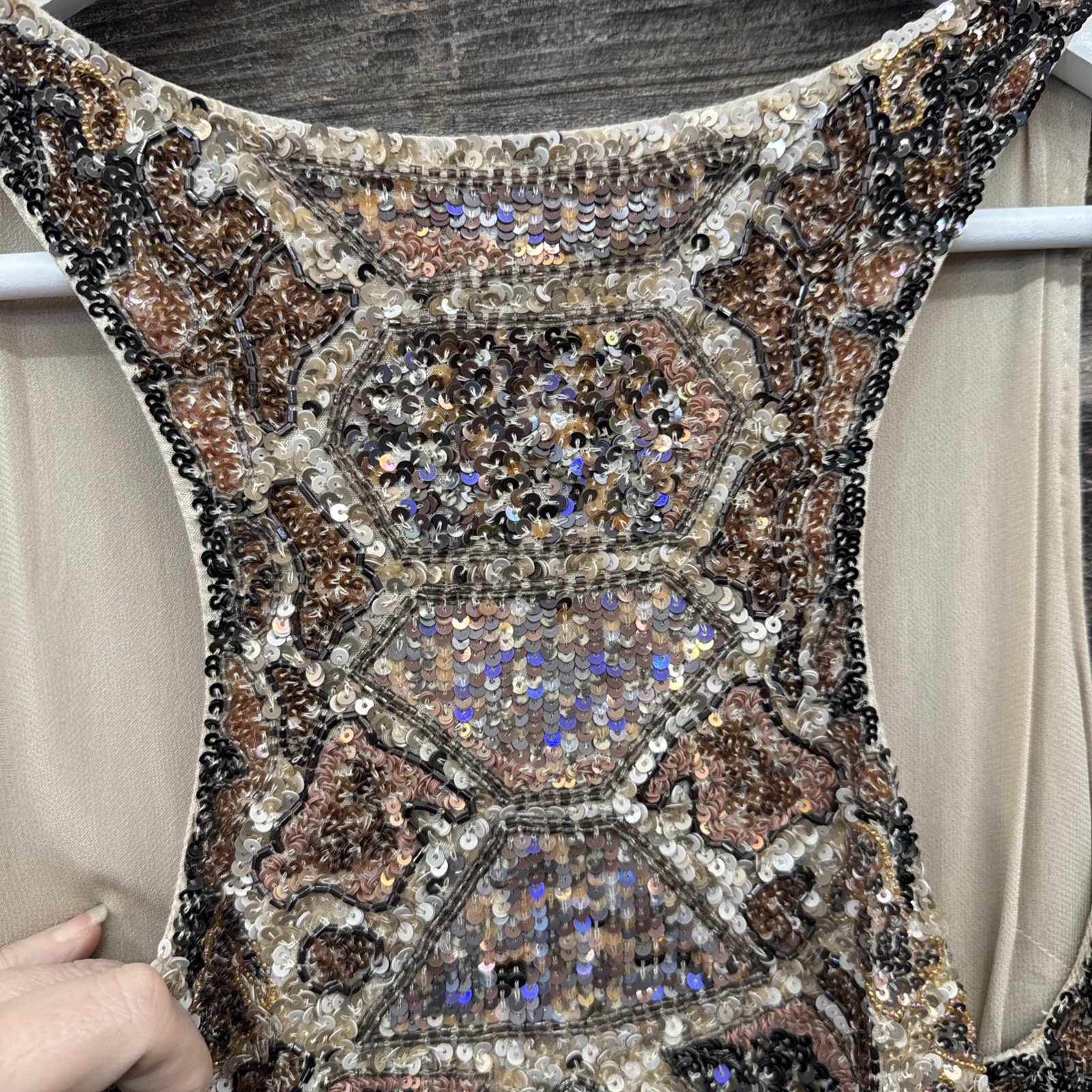 *ICONIC* ALL SAINTS PYTHON HAND-EMBELISHED PARTY … - image 8