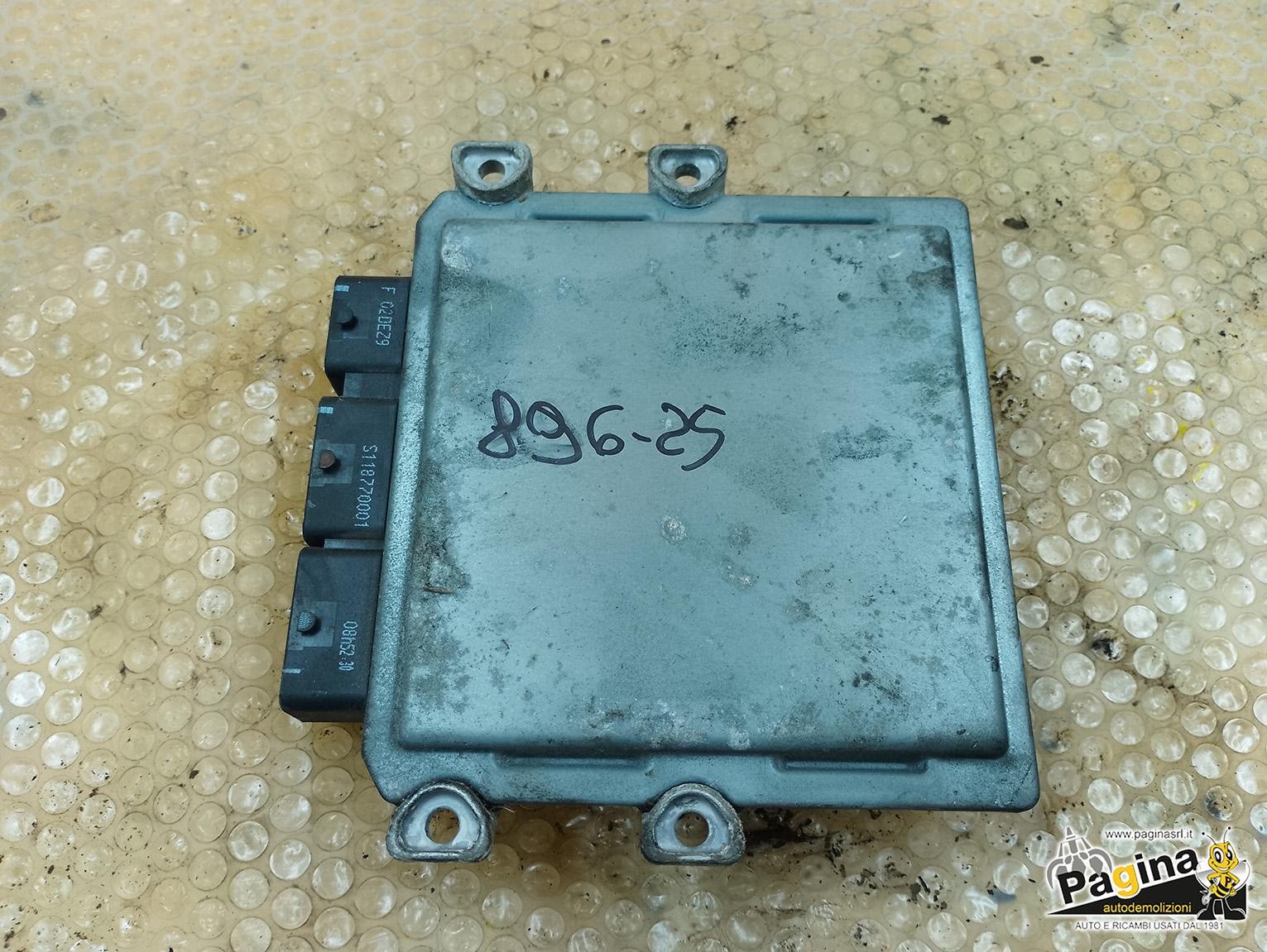 1609523880 Centralina iniezione CITROEN JUMPY 3a Serie 29 2.0 HDi PL-TN FRG