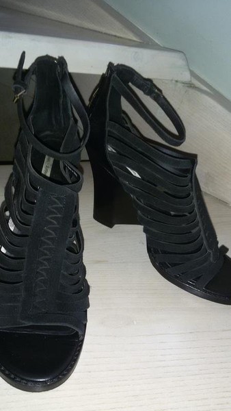 Women & Other Stories Heels Black Suede 39.5