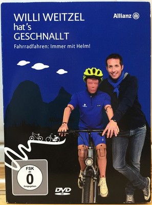 Willi Weitzel hat`s geschnallt Fahrradfahren: immer mit Helm! - DVD OVP      C10
